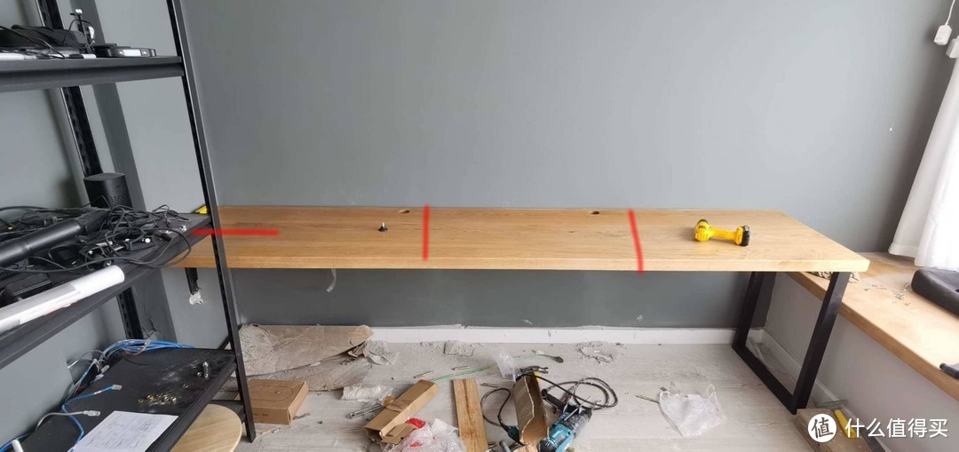 极度舒适—3米长的实木电脑桌打造及好物分享