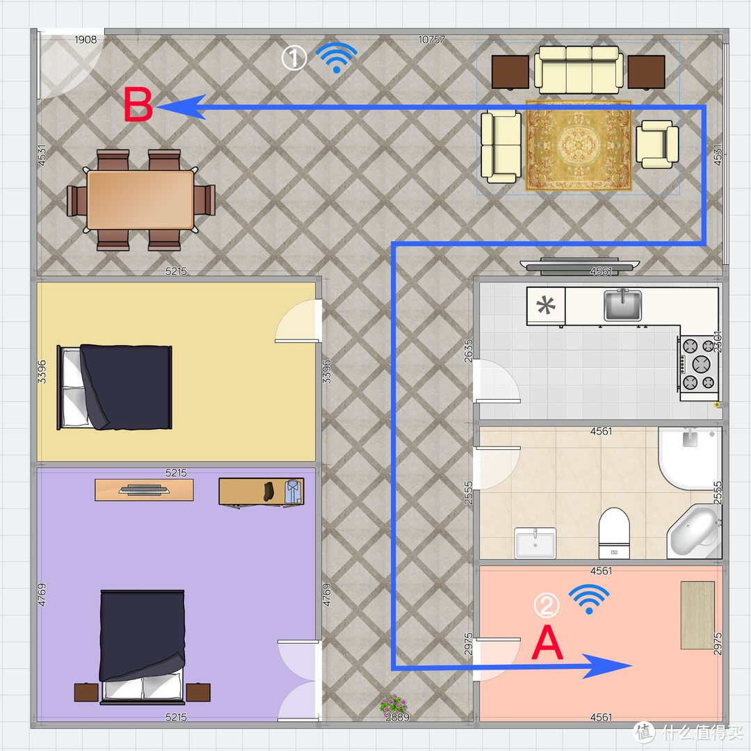 低成本Mesh，全屋无缝漫游解决方案实战：中国移动 安连宝WF-1路由器组网分享