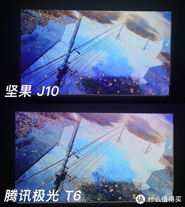 5000元档位1080P投影对决——坚果 J10 VS 腾讯极光T6对比测评