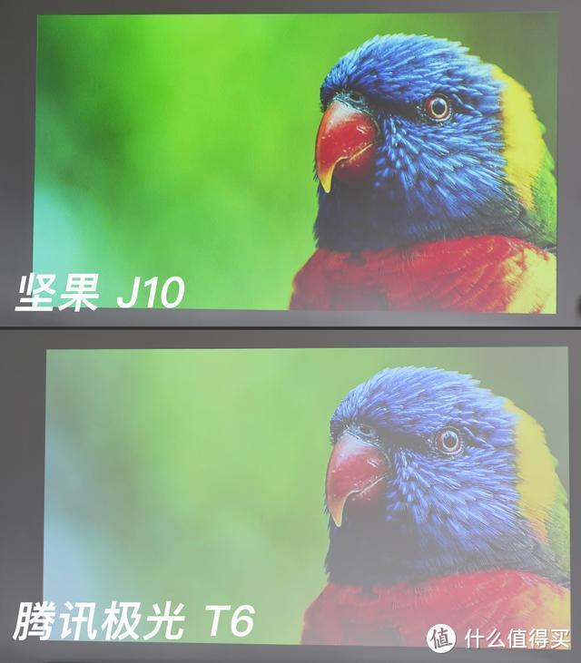 5000元档位1080P投影对决——坚果 J10 VS 腾讯极光T6对比测评