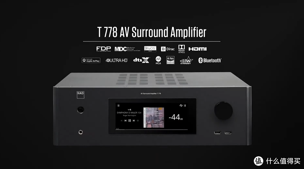 设计+性能+价格均A的AV放大器： NAD T778