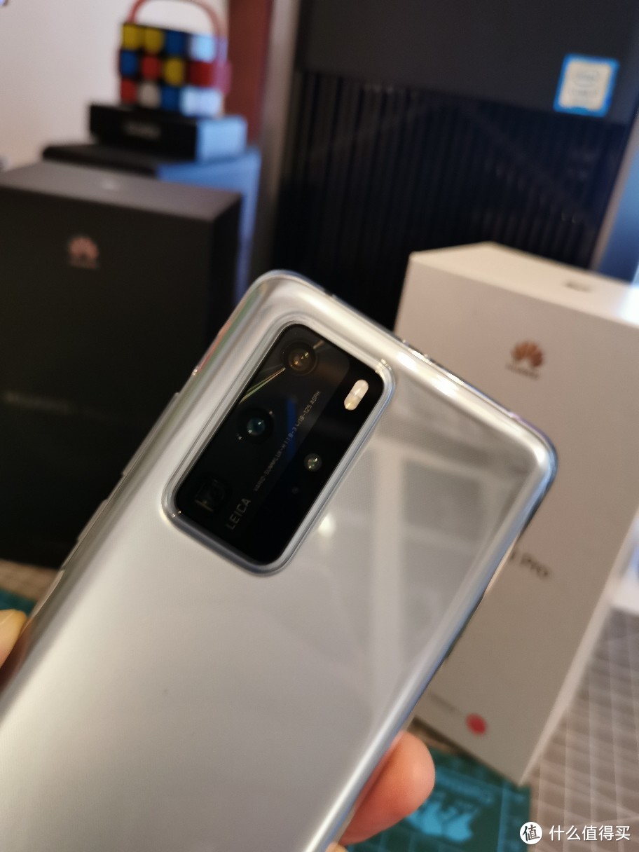 開箱篇十五趕在華為mate40pro上市之際又入手了臺p40pro256g冰霜銀