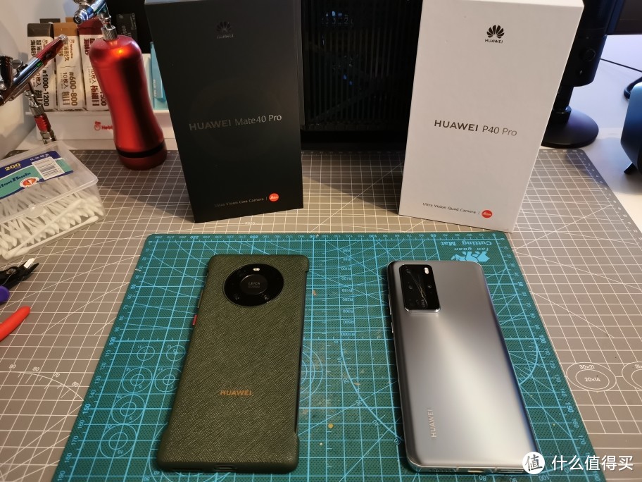 赶在华为Mate40Pro上市之际又入手了台P40Pro256G冰霜银