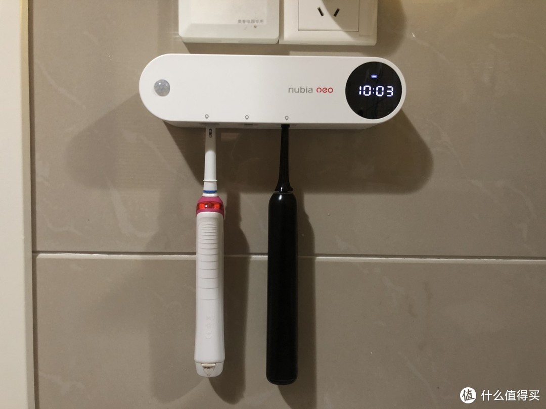 给电动牙刷找个家，努比亚Neo智能风干牙刷消毒器简单评测