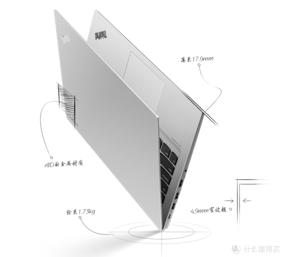 十代轻薄办公本：联想ThinkPad 翼14 Slim上架开售