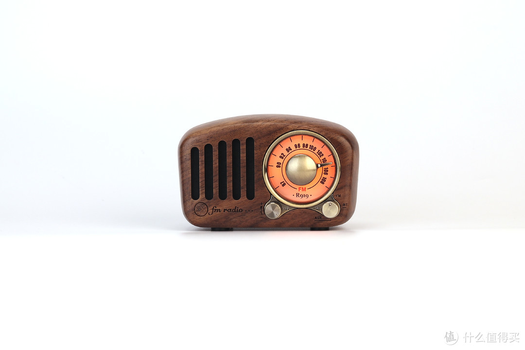 R919创意复古永不落后的实木收音机实木无线蓝牙音箱