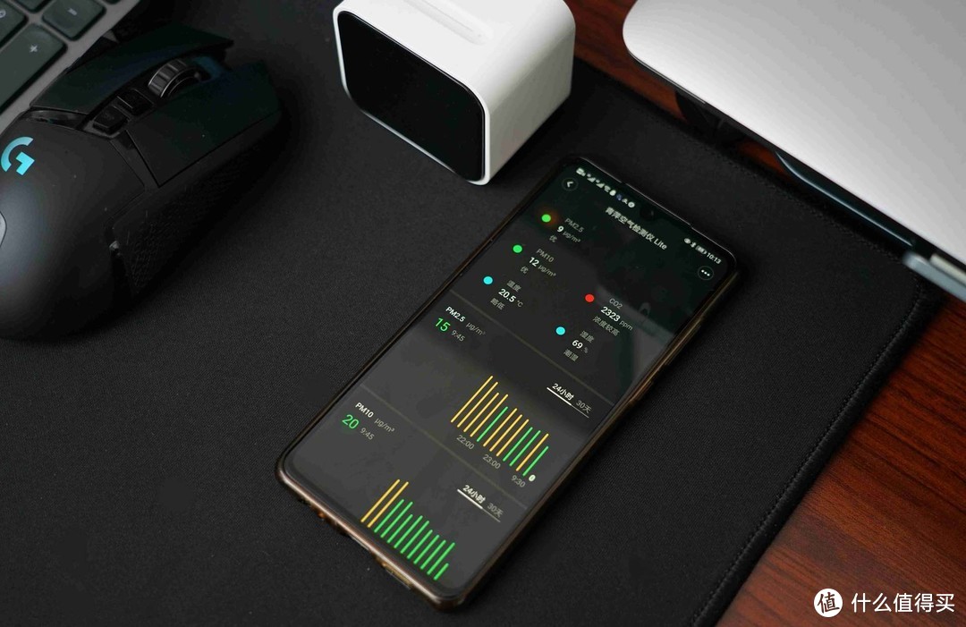体积更小巧集成更多功能，青萍空气检测仪Lite产品评测