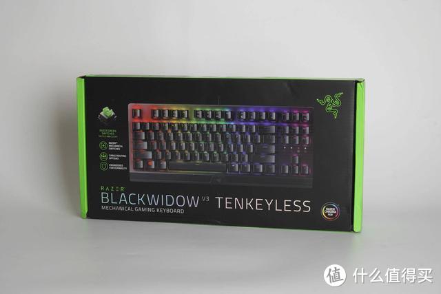 梦回第一把键盘,Razer BlackWidow V3 TKL绿轴开箱评测