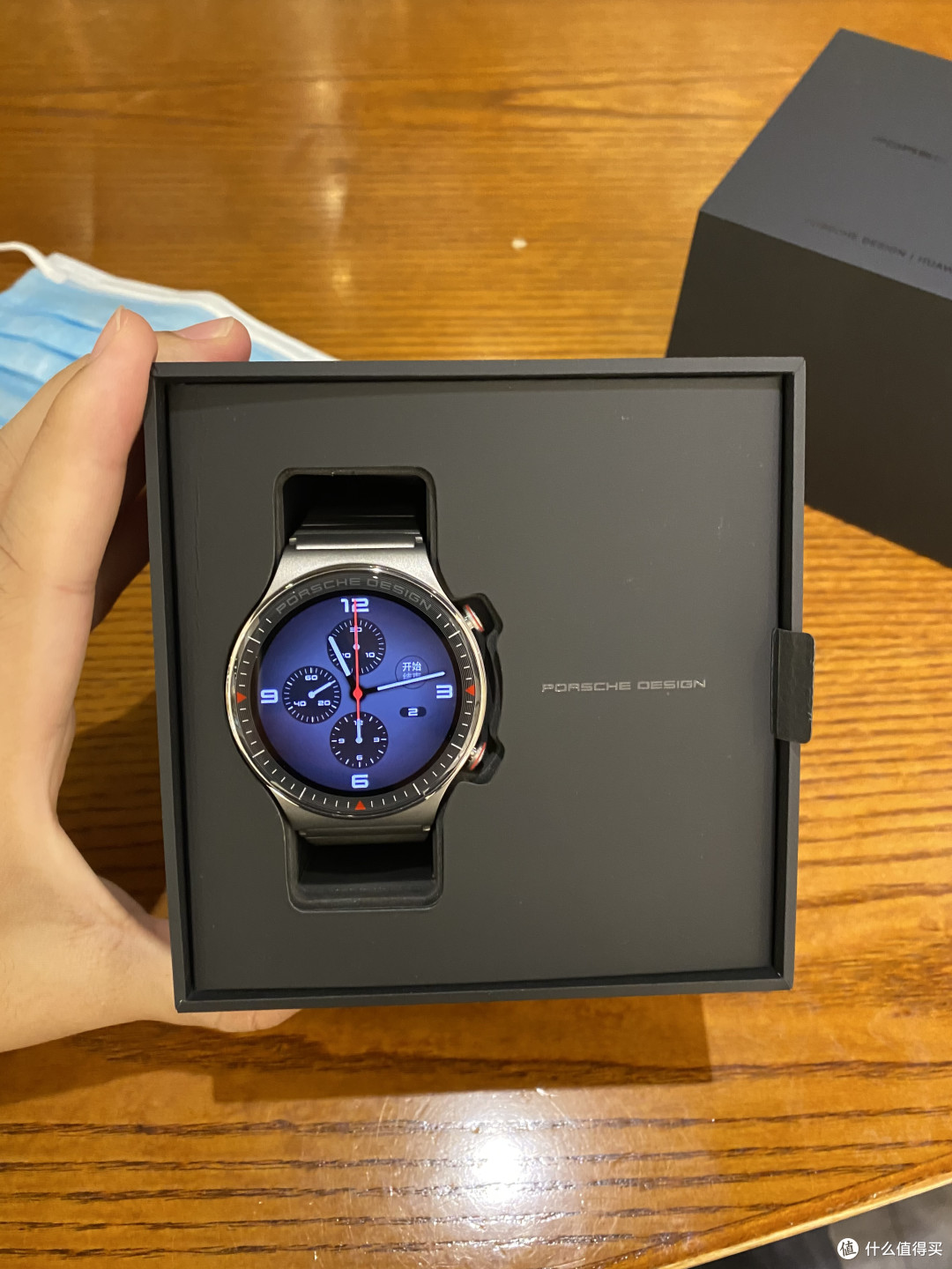 开箱华为保时捷手表gt2