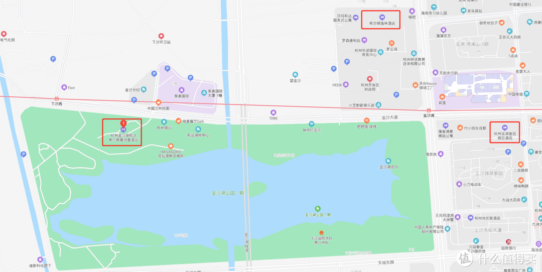 金沙湖附近的三家酒店，个人认为嘉悦里最棒（另外2家以后会写）