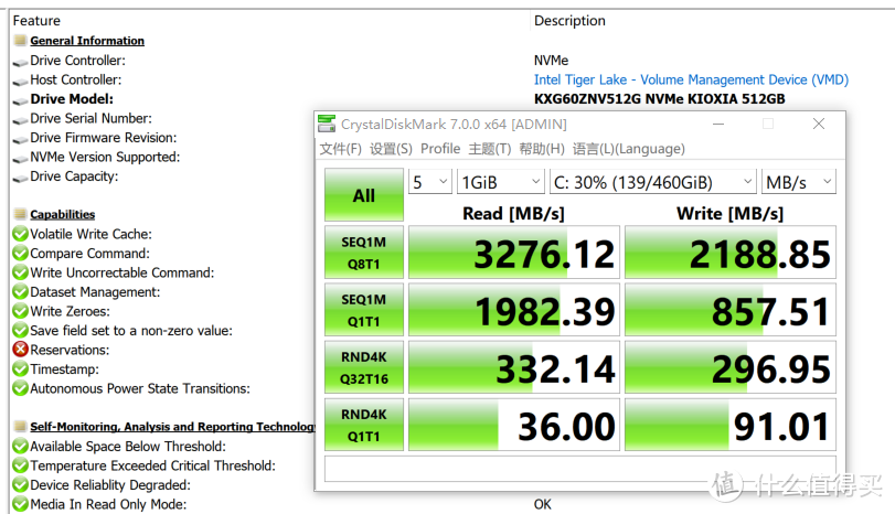 SSD测速