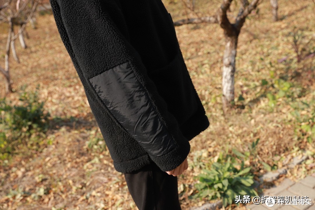 289元—悠启生活防羊羔绒双面穿保暖夹克，正反两穿、保暖御寒