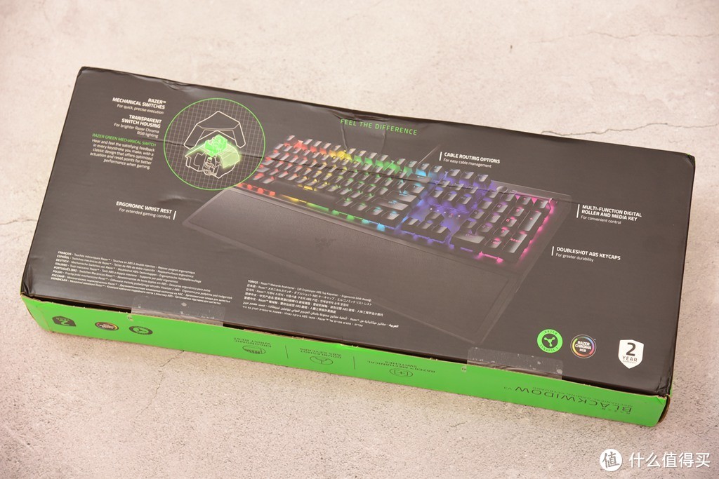 让你亮闪闪的透明绿轴—Razer黑寡妇蜘蛛V3键盘入手