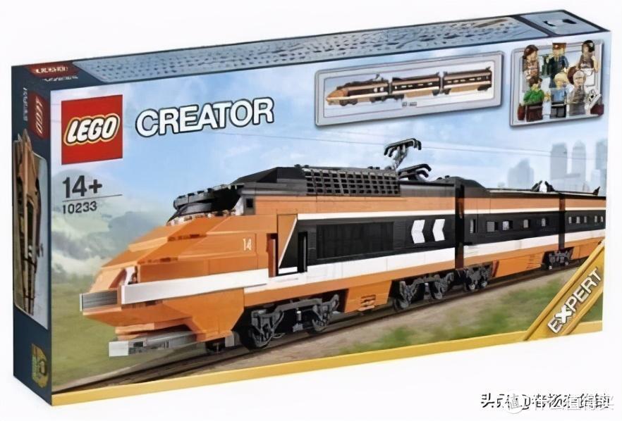 LEGO 10277 时隔7年后的收藏级火车头 鳄鱼火车头