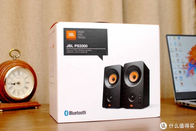 這個雙十一給桌面小小升級了聽音環境:jbl ps3300體驗_藍牙音箱_什麼