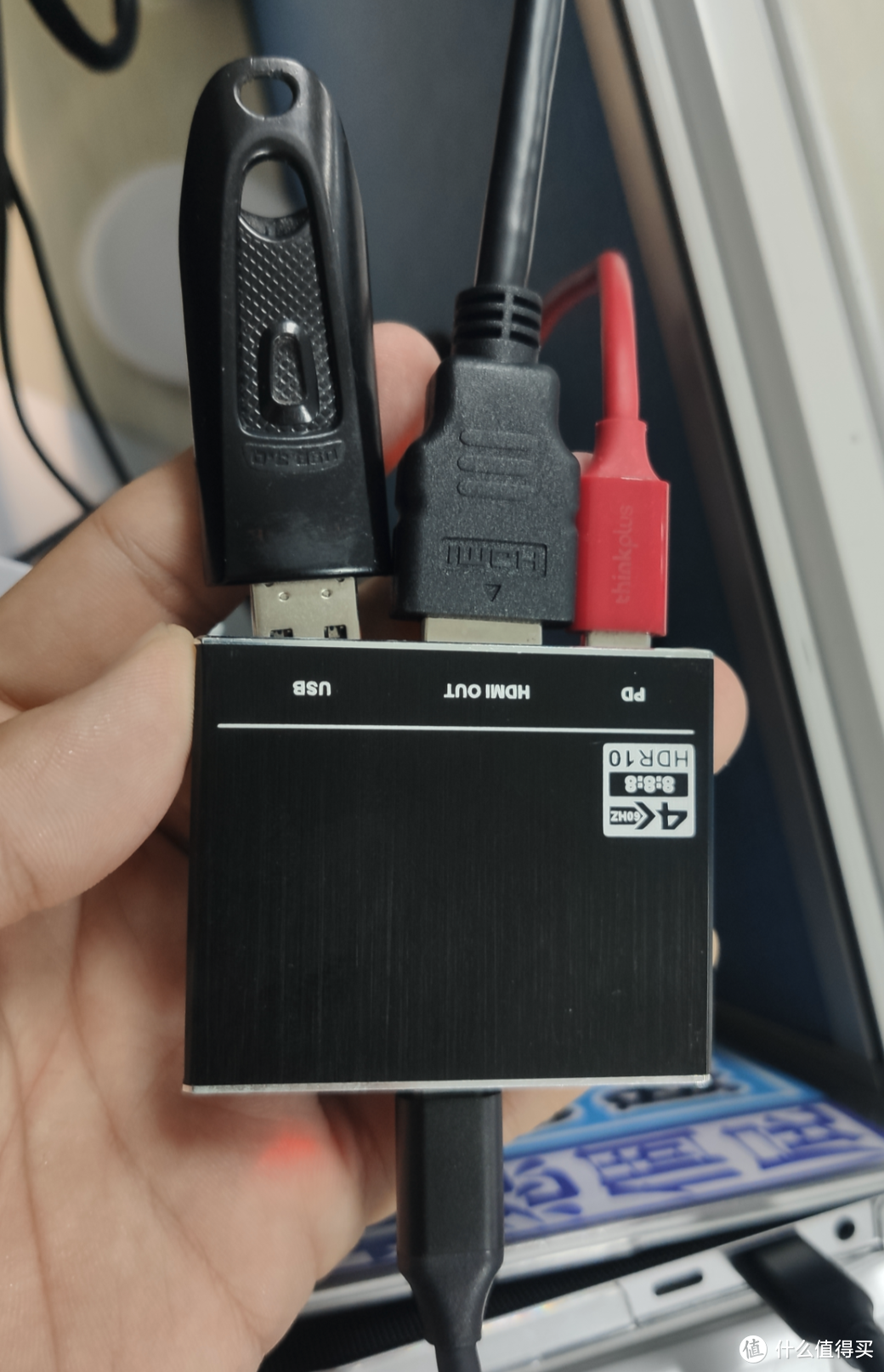 70块的 HDMI2.0 4K60HZ 和 PD100W 的扩展坞~