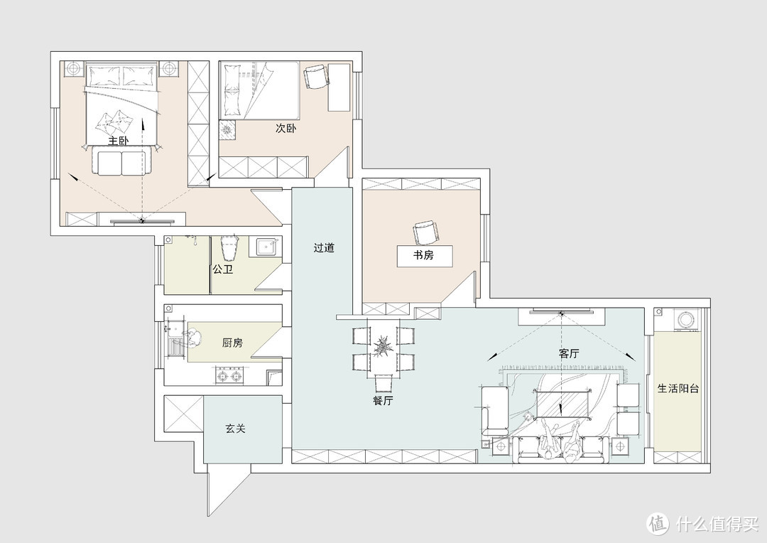 海外华侨116平米现代风新家，细节之处尽显品味，买房可以照着装