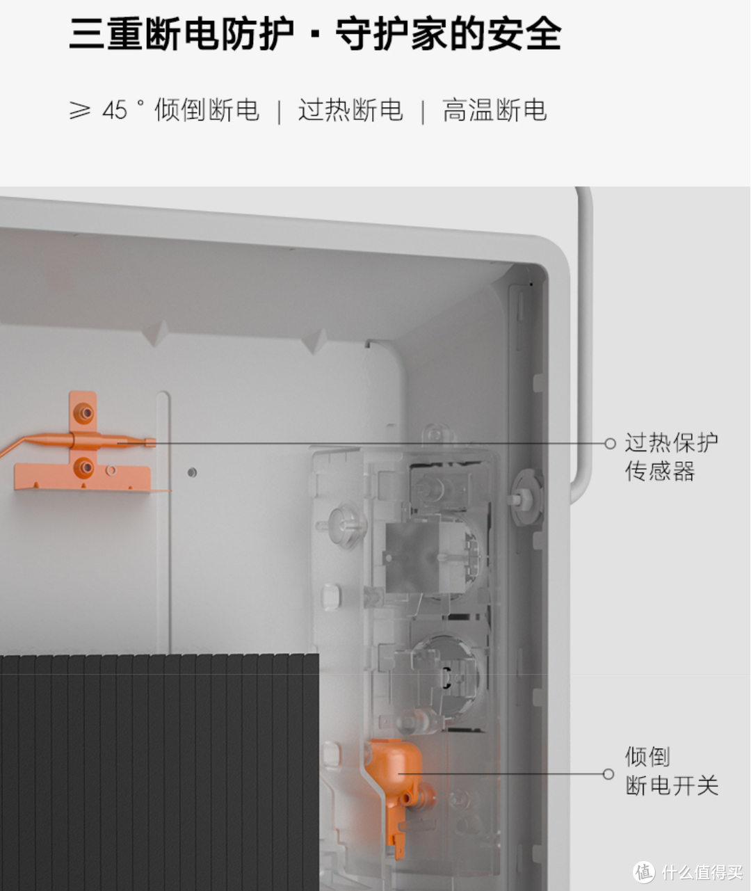 有颜值更有实力，要温暖也要潮流-智米石墨烯电暖器