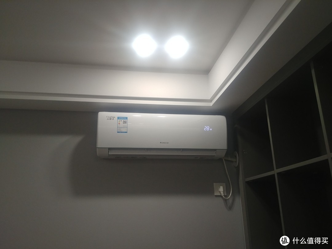 双十一 格力云锦Ⅱ 1.5匹 KFR-35GW/NhAa1BAj 2台 安装完毕