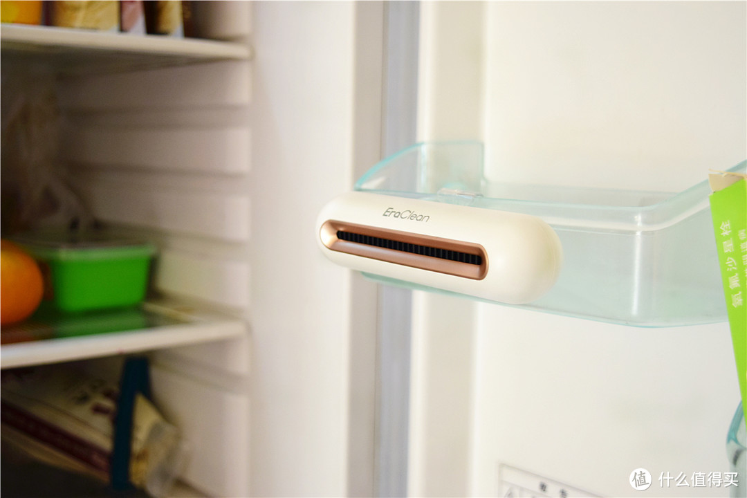 冰箱杀菌除味保鲜专家，无耗材循环用：EraClean冰箱净味消毒器体验！