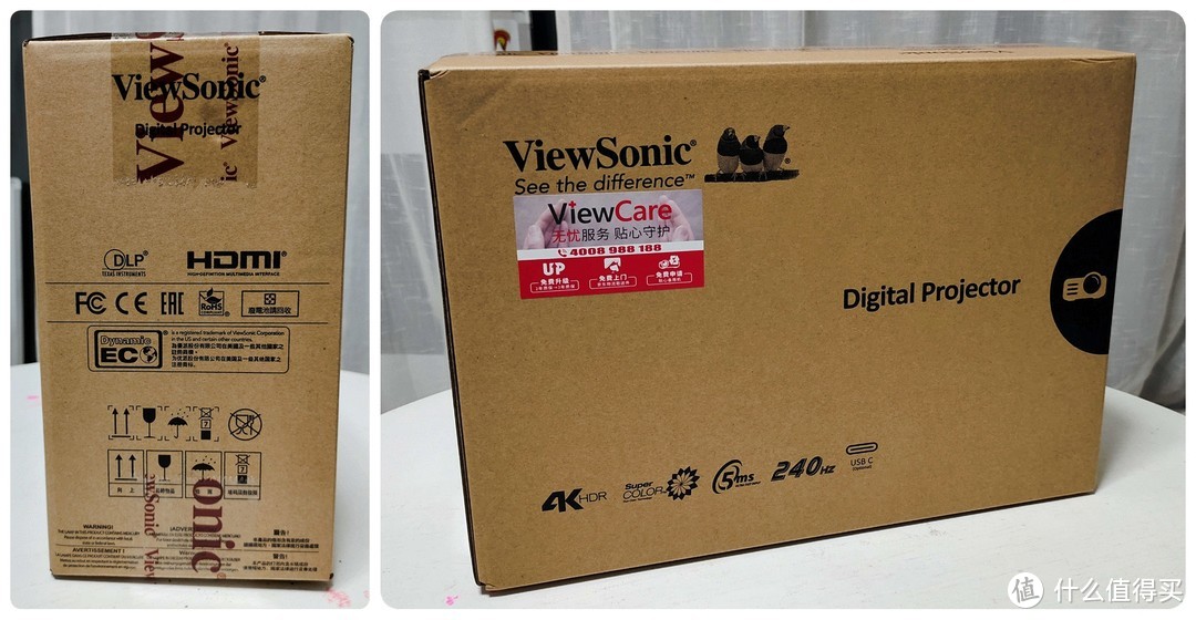 实惠实用的ViewSonic优派 PX701-4K 家用电竞投影