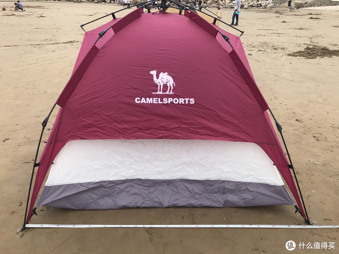 骆驼帐篷，外帐宽约1.8米