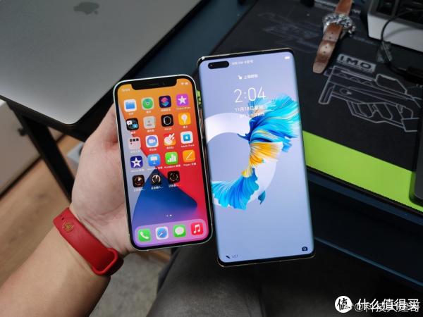Iphone 12 Mini夜景对比华为mate40 Pro Iphone 什么值得买