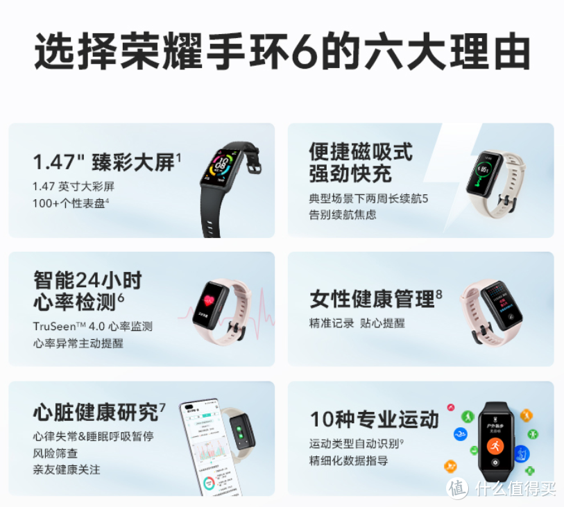荣耀手环6开启预售：大屏堪比手表，支持血氧检测