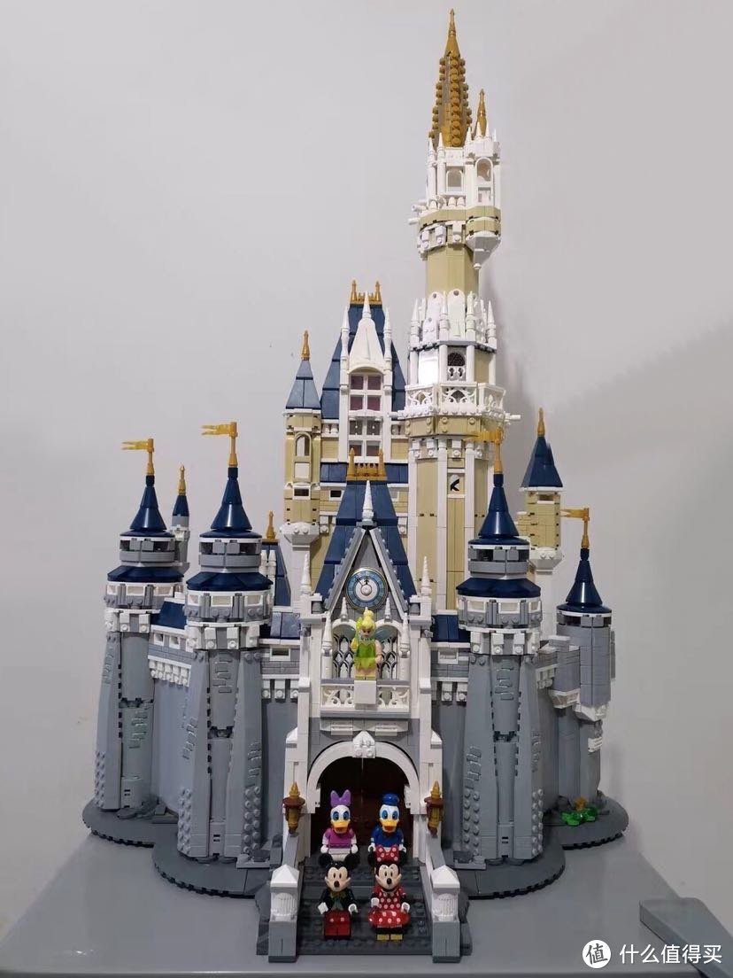 迪士尼城堡，正面效果，整体真的不错