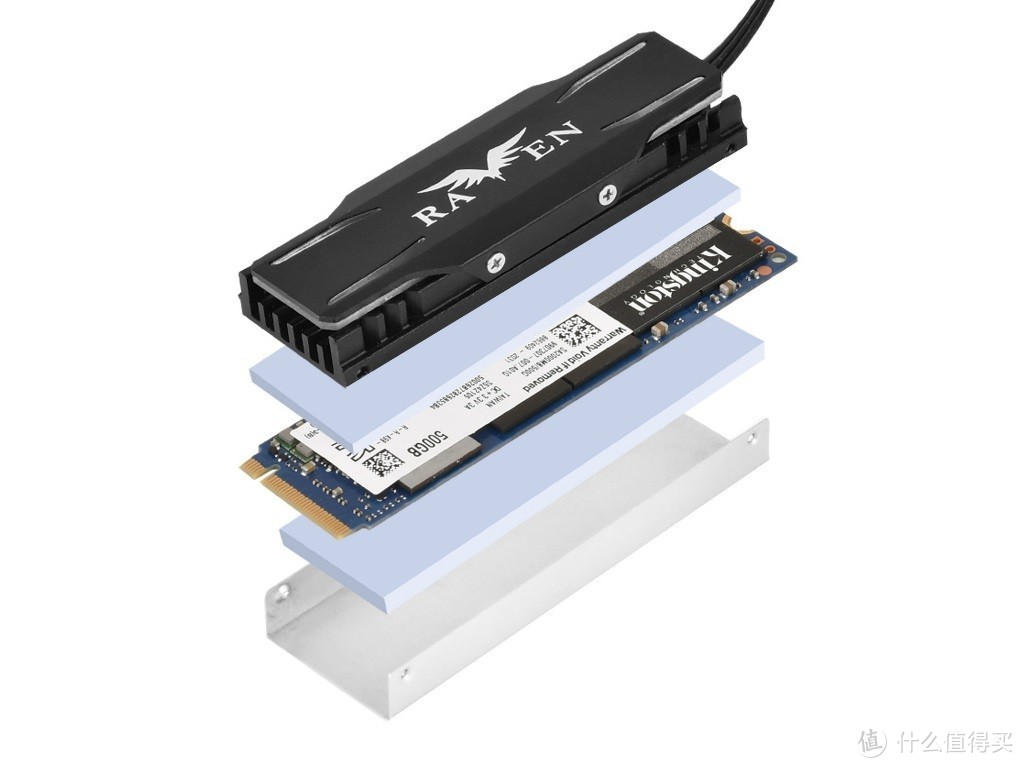 银欣发布乌鸦TP03-ARGB M.2 SSD散热器，支持可寻址RGB灯效