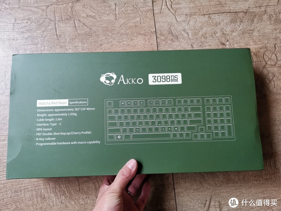 akko98键红豆抹茶机械键盘晒单分享
