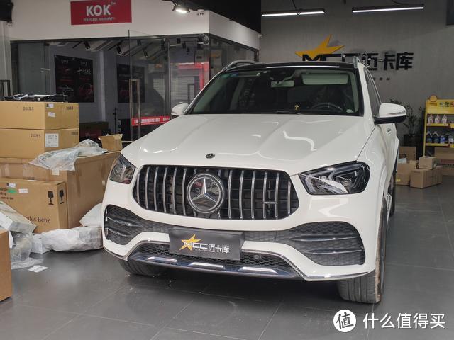 奔驰GLE350 GLE450改AMG GLE53包围，竖条中网