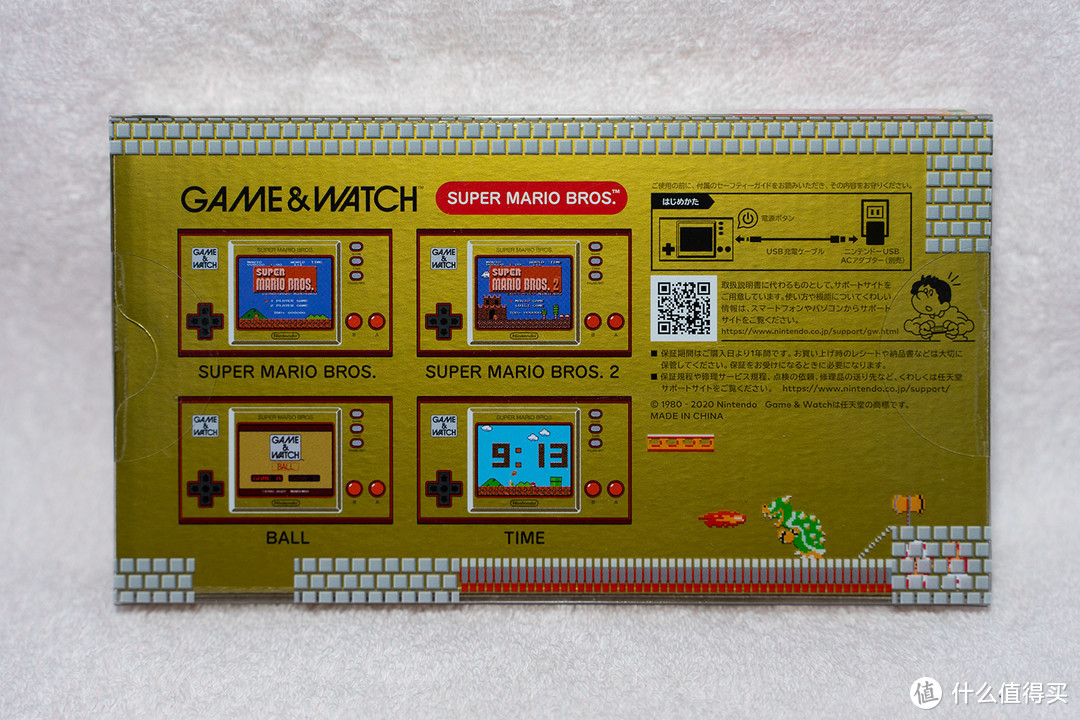 一场游戏一场梦：篇六　GAME & WATCH SUPER MARIO BROS.开箱试玩