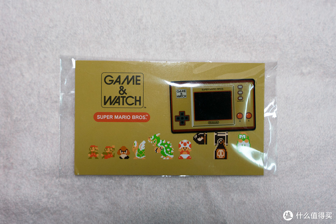 一场游戏一场梦：篇六　GAME & WATCH SUPER MARIO BROS.开箱试玩