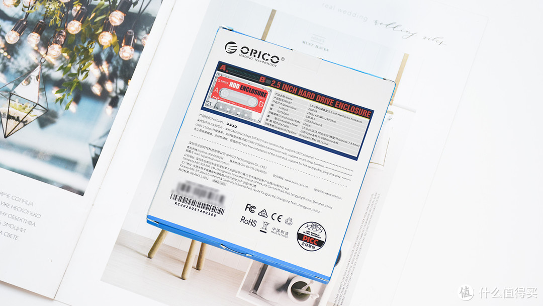 ORICO透明2.5英寸移动硬盘盒：复古设计 出众效率