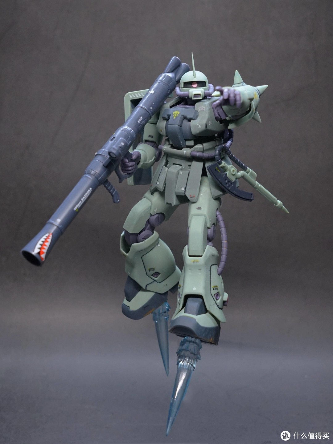 Bandai Robot魂 MS-06F-2 扎古II F2 A.N.I.M.E 简单改造