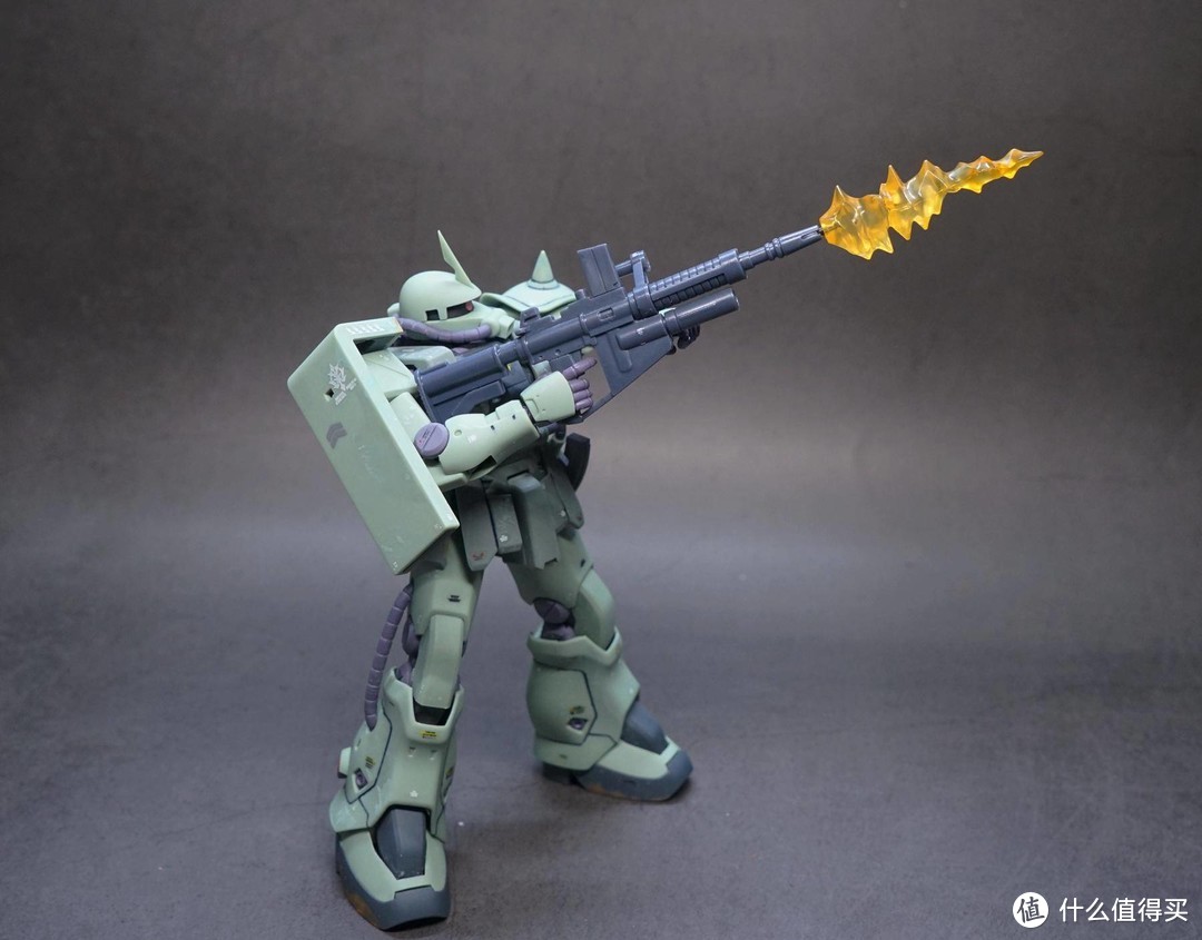 Bandai Robot魂 MS-06F-2 扎古II F2 A.N.I.M.E 简单改造