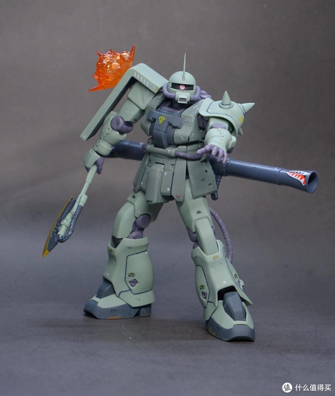 Bandai Robot魂 MS-06F-2 扎古II F2 A.N.I.M.E 简单改造