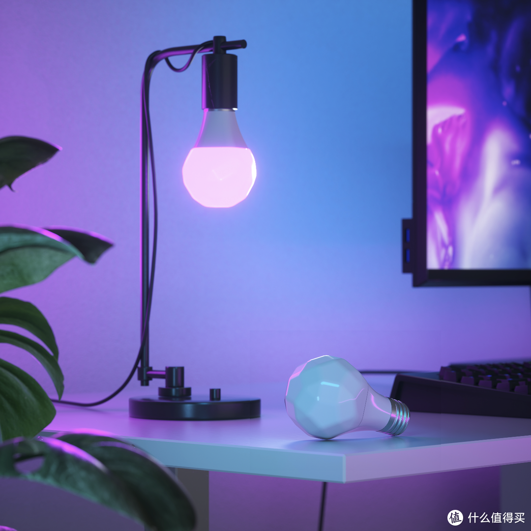 Nanoleaf Essential智慧LED智能灯泡和灯带，支持HomePod Mini变色