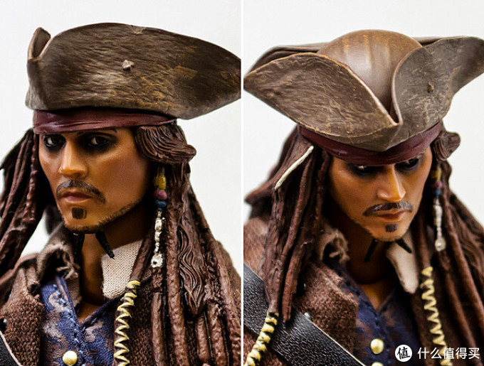 野兽国dah系列《加勒比海盗》杰克船长开箱~多层次的细致造型完美还原