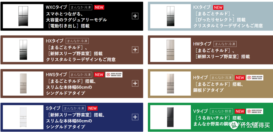 日系冰箱2020新款，5大社里谁比较牛（看到买不到系列）