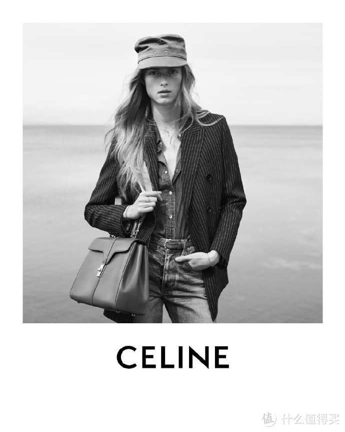 CELINE21春季女装系列，用黑白演绎经典~