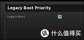 Legacy Boot Priority