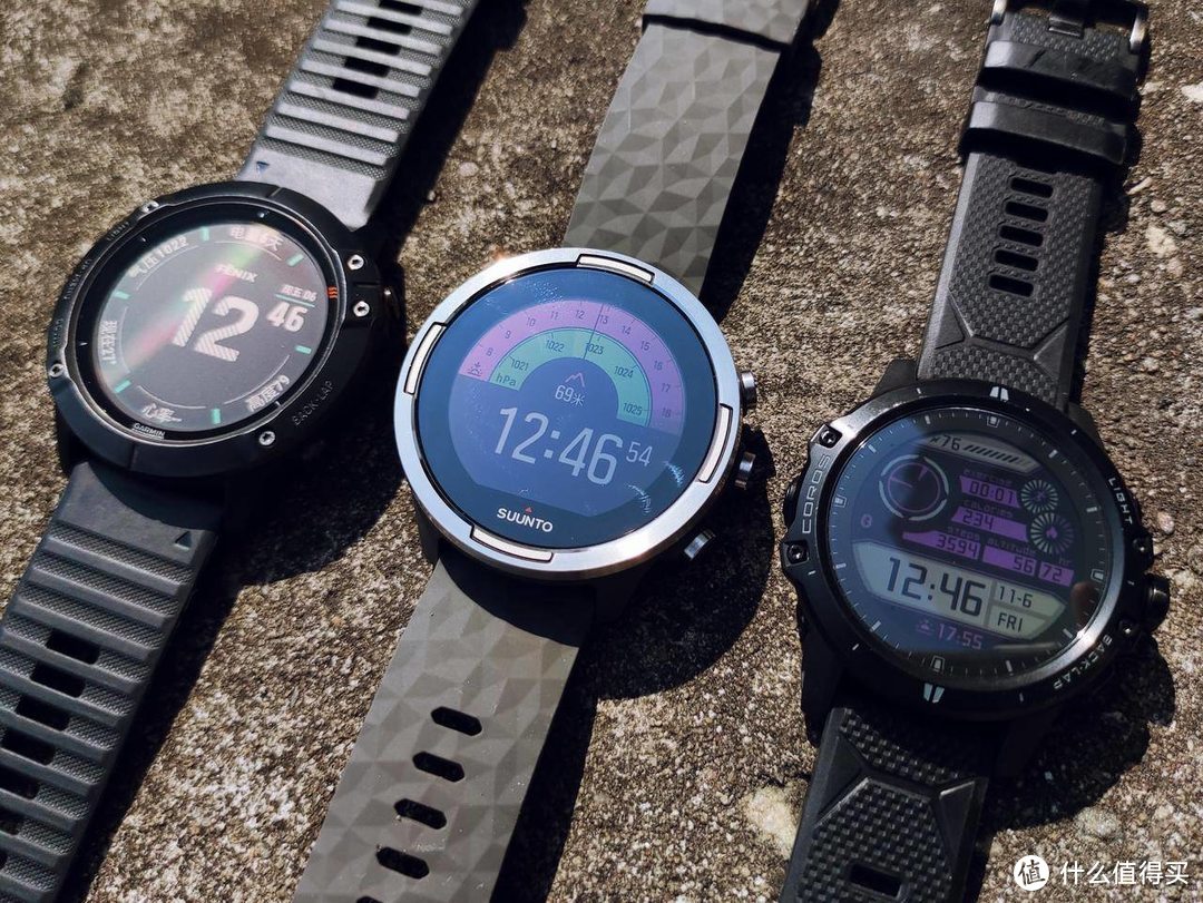 诸神之战——SUUNTO/GARMIN/COROS三款旗舰手表对比