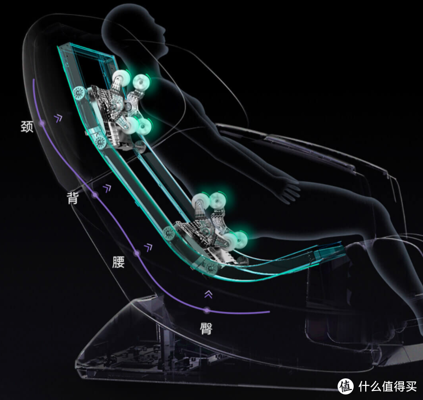 小米有品众筹智享未来按摩椅：3D仿人手 全身推拿