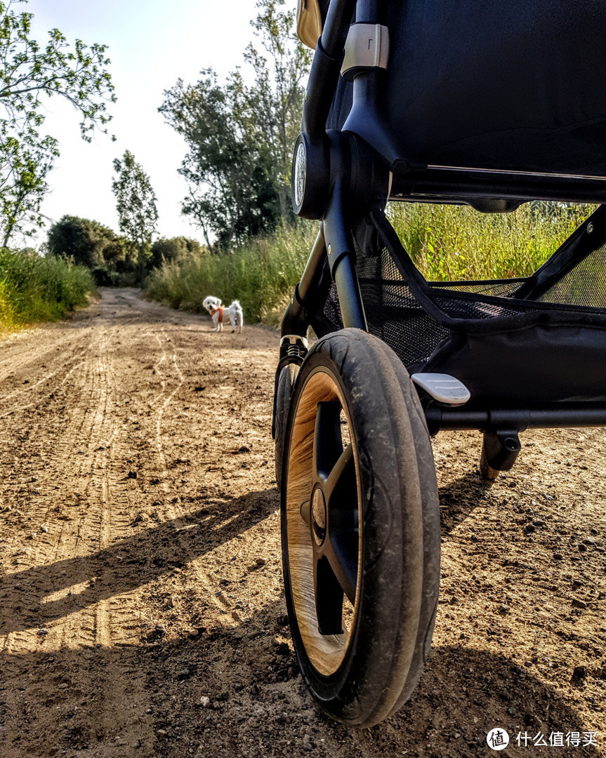 bugaboo fox2越野型轮胎 直径大 轮胎宽 应对任何地形