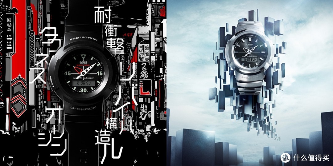 G-SHOCK推出AW-500复刻版本：树脂AW-500 & 金属AWM-500