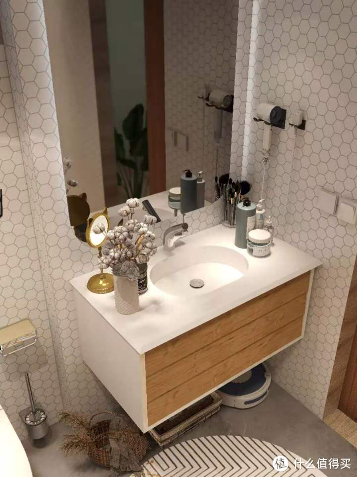 小户型适合安装什么样的浴室柜？
