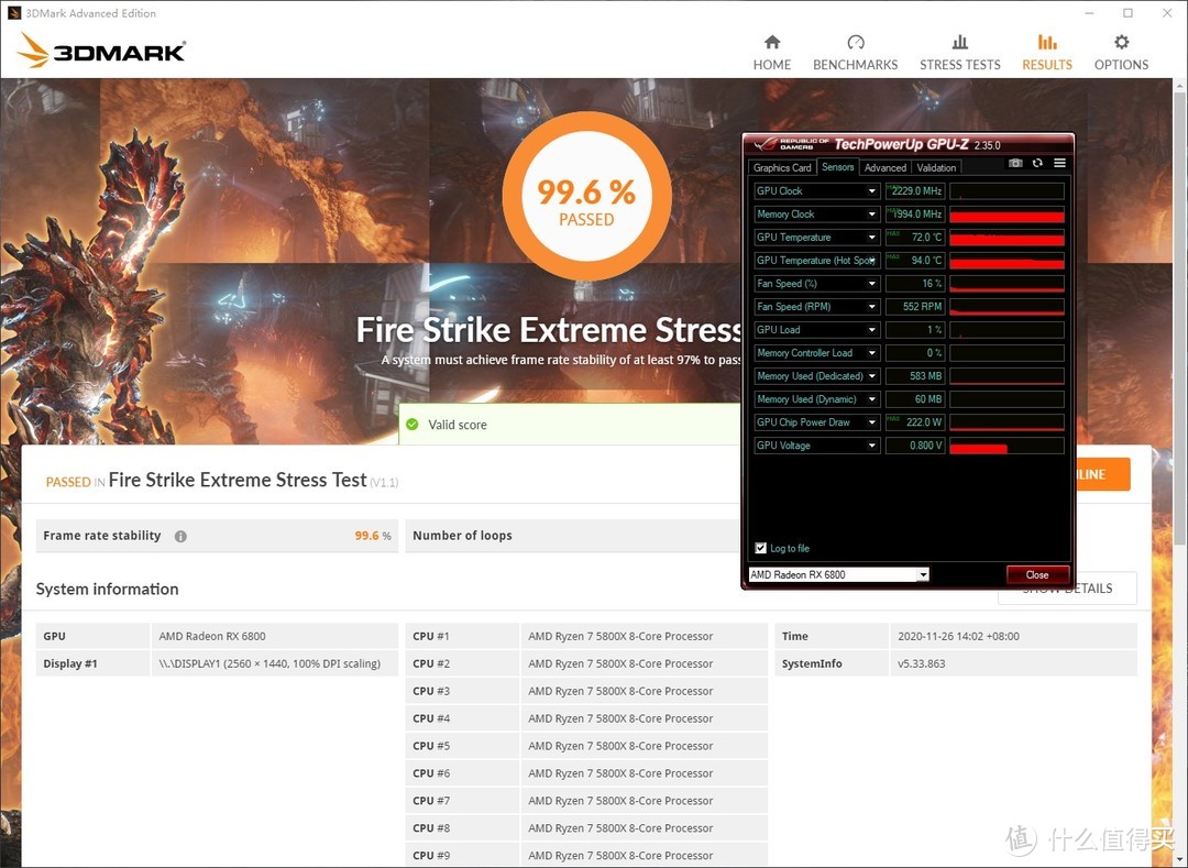 AMD RX6800 基础+超频测试：温度功耗全优的主力卡