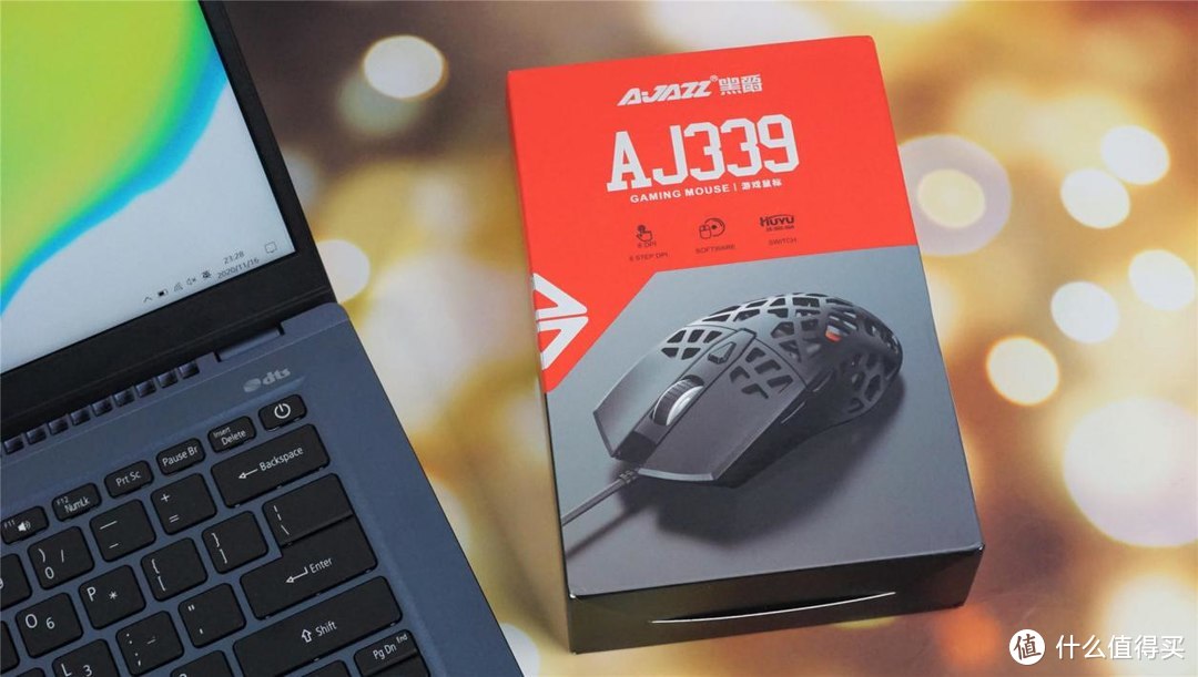 镂空设计的黑爵AJ339游戏鼠标开箱：这造型你想给几分？
